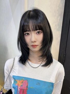 シェノン 表参道(CHAINON) 顔まわり韓国レイヤーハグカット