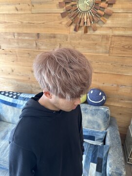 ラブリッシュ(LOVERICHE) 〈ハイトーン必見〉ワンブリーチでもできるピンクベージュ！