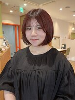 リタ(Lita)&nbsp;★ぷつっと bob/ボルドーカラー／ブリーチなし/内巻きボブ