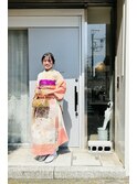 振袖着付け(可愛い系)