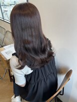 エクリュ(ecru)&nbsp;韓国風ロング×チョコレートブラウン