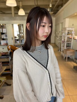 オブジェ シエル(obje't ciel) 【obje’t ciel】風に揺れる軽やかレイヤー【暮石　唯】