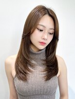 ノエシキカ(noe sikika)&nbsp;韓国レイヤーカット×透明感カラーE118