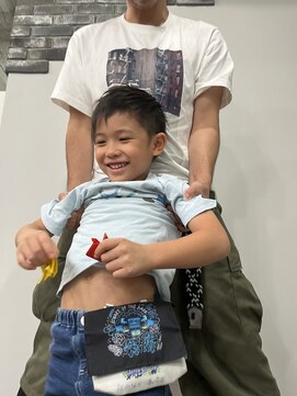 トリニティ(TRINITY) 仲良しツーブロック親子