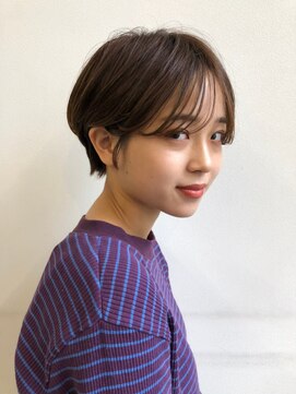 ロシェ 横浜店(loche) ハンサムフェザーショート似合わせカットメルティカラー[横浜駅]