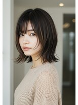 ラベストオイケ(LOVEST OIKE)&nbsp;ナチュラルカラーのボブスタイル