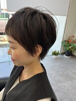 ガルボヘアー 桟橋店(garbo hair)&nbsp;ベリーショート　カワイイ　前髪