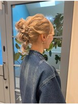 アンソル 戸田店(N'SOL)&nbsp;ポニーテール風アレンジ