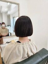 ネクサス NEXUS&nbsp;癖毛でもアイロンなしで。大人女性のボブスタイル