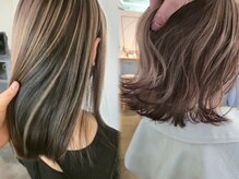 エンドカラーやアンブレラカラーも人気！