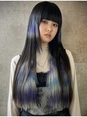レイヤーカット//イメチェン/ホワイトブロンド/外ハネボブ/美髪