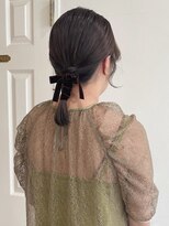 【MIO】ローポニー×オリーブグレージュ