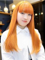 アース 相模大野店(EARTH)&nbsp;夏カラー◎大人可愛いオレンジカラー×透明感