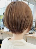 似合わせカット30代40代50代ショートボブくびれレイヤーカット