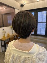 グッデイ ヘアー(GOOD DAY HAIR) 【GOOD DAY HAIR】ショート バレイヤージュ ケアブリーチ