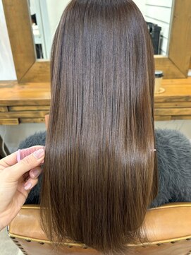 ニューラインギンザ(New-Line 銀座) 髪質改善オリーブベージュ【中野莉子】