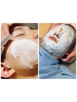 【当店自慢】「本格シェービングとフェイシャルエステ」が出来る！