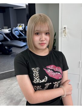 レブ 難波店(REV.) 髪質改善/ブリーチ/ダブルカラー/韓国/インナーカラー/難波