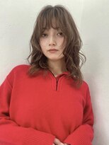 ソレイユトウキョウシブヤ(SOLEIL TOKYO shibuya)&nbsp;ミディアムレイヤーフェイスレイヤーニュアンスカール