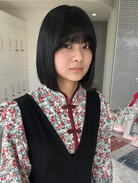 レノ 直江店(RENO) 切りっぱなしボブ