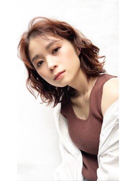 アワーズ 南青山(Our's) ホワイトグレージュ/チェリーブラウン/ミニウルフ[南青山]