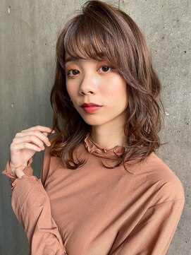 マルツ 銀座(maltu) オリーブベージュウェーブミディアムオリーブグレージュ銀座