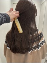 ガーデンヨコハマ(GARDEN YOKOHAMA)&nbsp;ヘーゼルベージュミルクティーブラウンブリーチなしカラー小顔