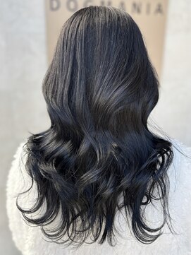 ドッグマニアピンチアオヤマ(DOGMANIA PiNCH AOYAMA) ブリーチなしダブルカラー/ブルーブラック/表参道