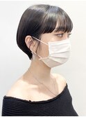 【morio松戸 石山】大人可愛い黒髪ショートくびれショート20代