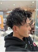 スパイラルパーマ