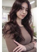ノラ シブヤ(NORA)&nbsp;顔周りレイヤーカットミィディアム20代30代ハッシュカット