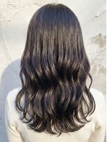 Lunohair髪質改善/縮毛矯正/白髪染め/トリートメント/レイヤー【4/1OPEN（予定）】&nbsp;髪質改善×艶感たっぷりのダークグレージュカラーでしっとり美髪