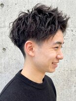 トゥルートラスト オムオム 甲府和戸(True Trust HOMME HOMME)&nbsp;メンズ ツーブロック アップバング メンズパーマ