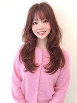 モナザスカイ 栄(MONA the SKY)&nbsp;【MONA】ミディアムレイヤー/くびれミディ/ピンクミルクティー