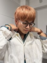 カシェル トウキョウ(Cashel Tokyo)&nbsp;オレンジベージュ　メンズハイトーン