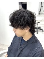 メンズサロンラシルバイレストプラス(MEN'S SALON racil by rest plus) 波内パーマ