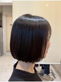 内巻きボブ