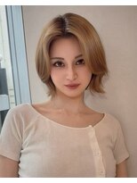 サンドナル 鹿児島天文館(sand NALU)&nbsp;ハッシュカット/グレージュ/デザインカラー[鹿児島天文館]