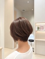 ネイヴスヘアー 香椎照葉店(Neivs Hair)&nbsp;丸みシルエットの大人ショートボブ