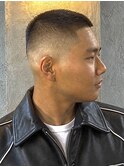 ボウズフェード buzz cut fade 【渋谷/フェード/ボウズ/短髪】