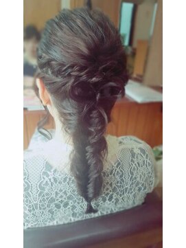 エクステンション クーチャー(Extention Cu'cha) ルーズ 編み込みフィッシュボーン☆