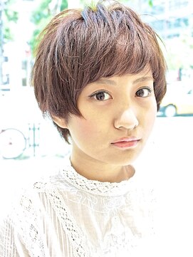 ヘアメイク フレンシア(hair make flencia) 透け感イノセントショート