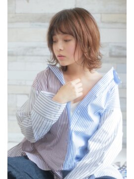 キース ヘアアンドメイク 恵比寿(kith. hair&make) 恵比寿kith.本田×シンプルハネミディ