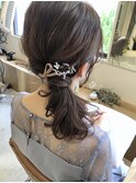 《花屋併設》パーティーダウンスタイル@20代30代40代@ヘアセット