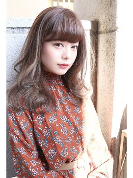 アンビエンテ(ambiente) ふんわりスタイル　透明感カラー　アッシュベージュ