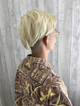 シエル 立川店(CIEL) 【CIEL 佐藤】メンズ　ブロンド　ツーブロック