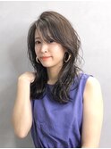 スイングカール_ココアブラウンフリンジウェーブ_97649