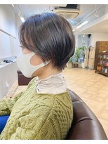 インビテーション(invitation)&nbsp;【guest style】オリーブグレージュとコンパクトショート