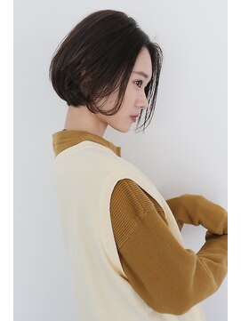 フィルムス 柏(FILMS) 暗めカラー/ショートボブ/マロンベージュ/くすみベージュ/柏