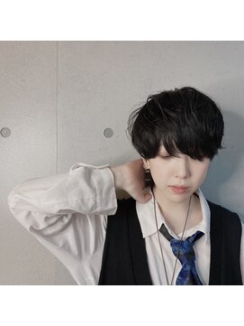 遊人セントラル(CENTRAL) 重めバング×マッシュ